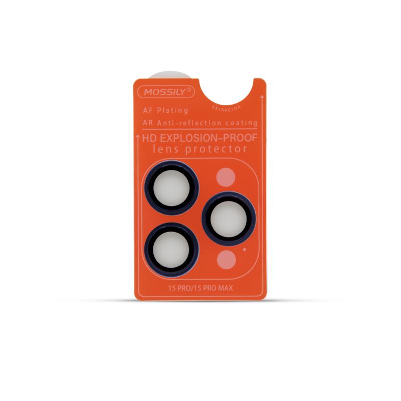 Camera Lens MOSSILY za Iphone 15 Pro/15 Pro Max plava