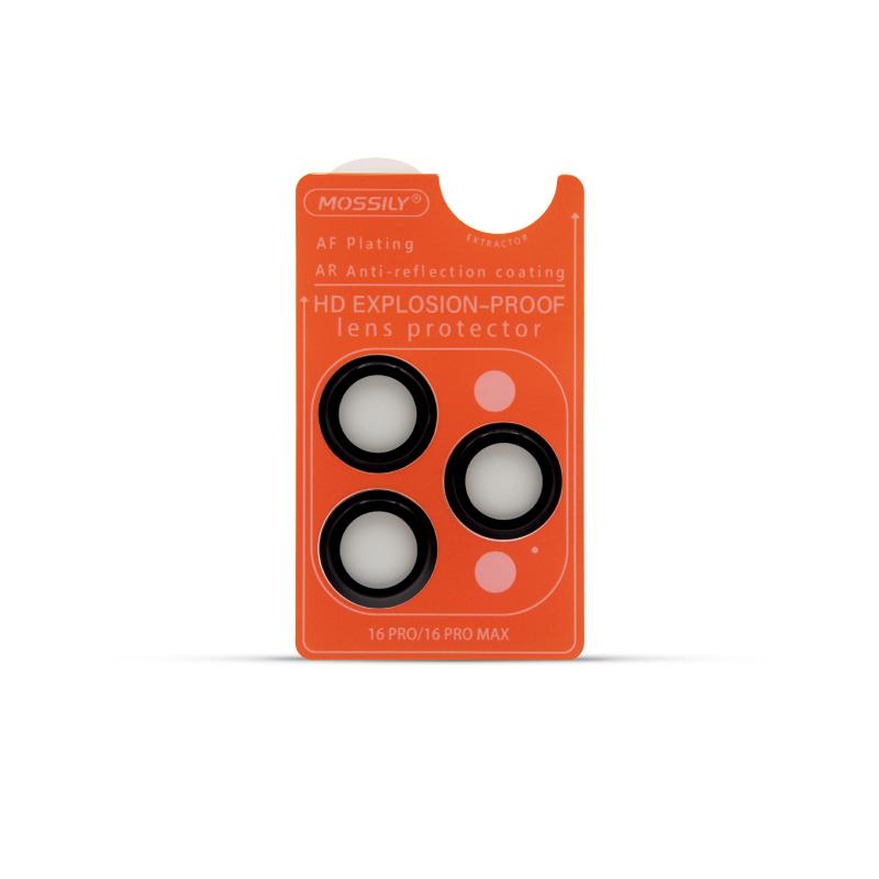 Camera Lens MOSSILY za Iphone 16 Pro/16 Pro Max crna