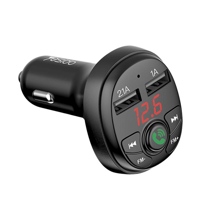 Car Charger FM TRANSMITTER yesido Y36 crna
