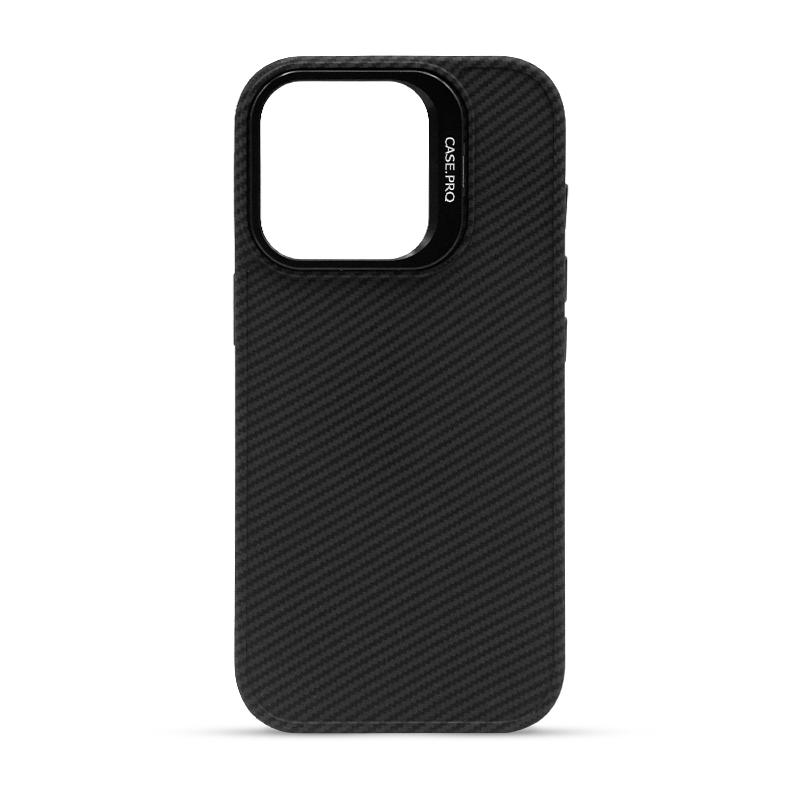 Futrola CARBON LUX COLOR za Iphone 16 Pro crna