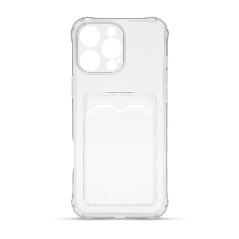 Futrola CLEAR WALLET za Iphone 16 Pro Max bela