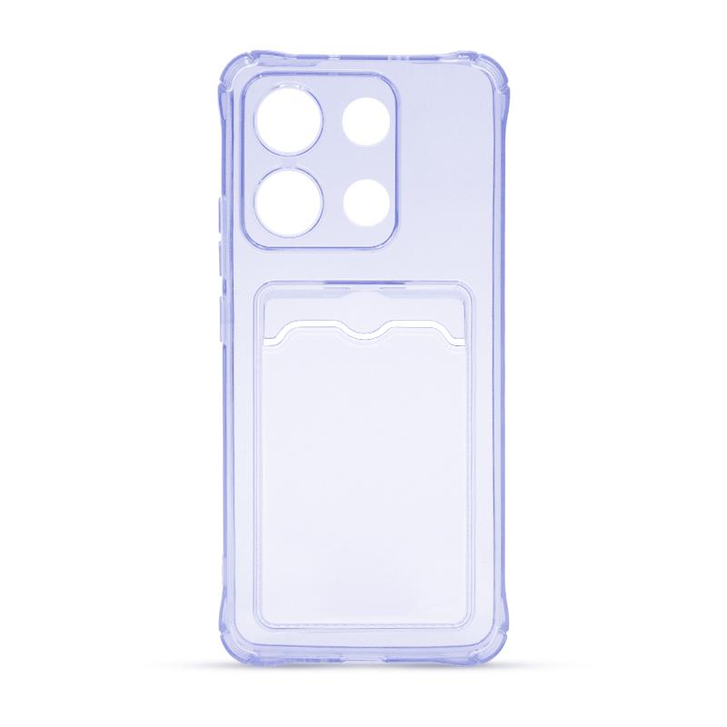 Futrola CLEAR WALLET za Xiaomi Redmi Note 13 4G purple