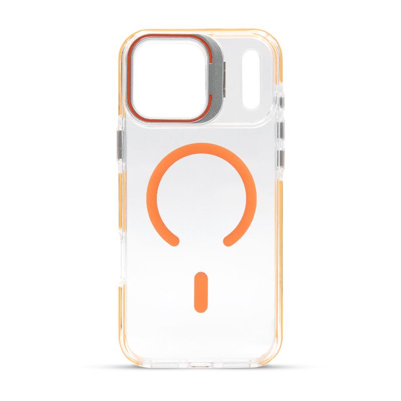 Futrola FLUORESCENT MAGSAFE za Iphone 17 Pro Max narandzasta