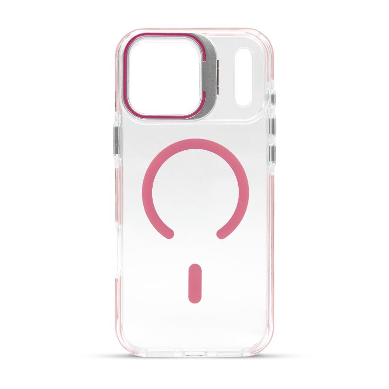 Futrola FLUORESCENT MAGSAFE za Iphone 17 Pro Max roze