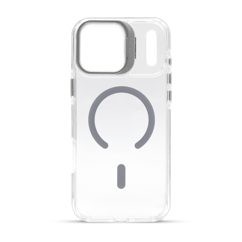 Futrola FLUORESCENT MAGSAFE za Iphone 17 Pro Max siva