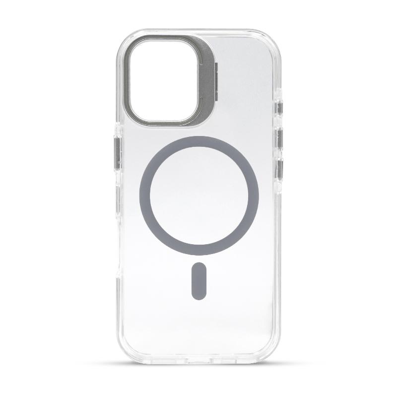 Futrola FLUORESCENT MAGSAFE za Iphone 17 siva