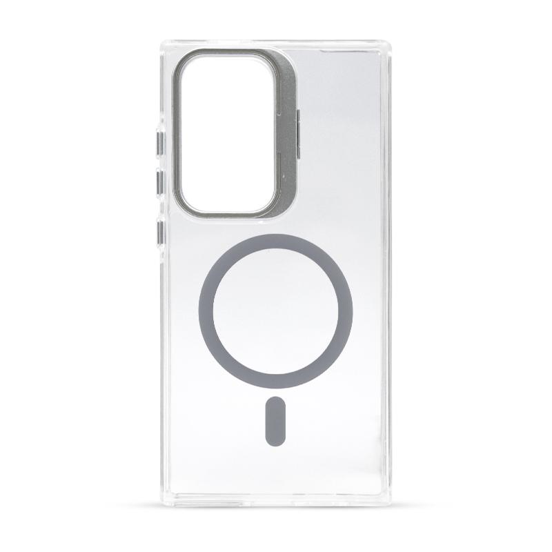 Futrola FLUORESCENT MAGSAFE za Samsung S24 Ultra siva
