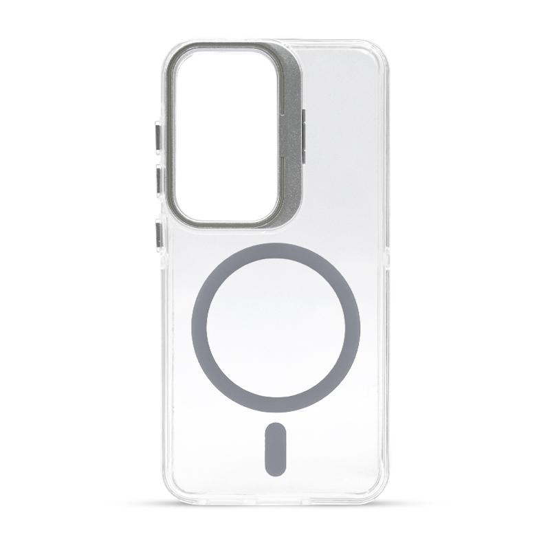 Futrola FLUORESCENT MAGSAFE za Samsung S25 siva