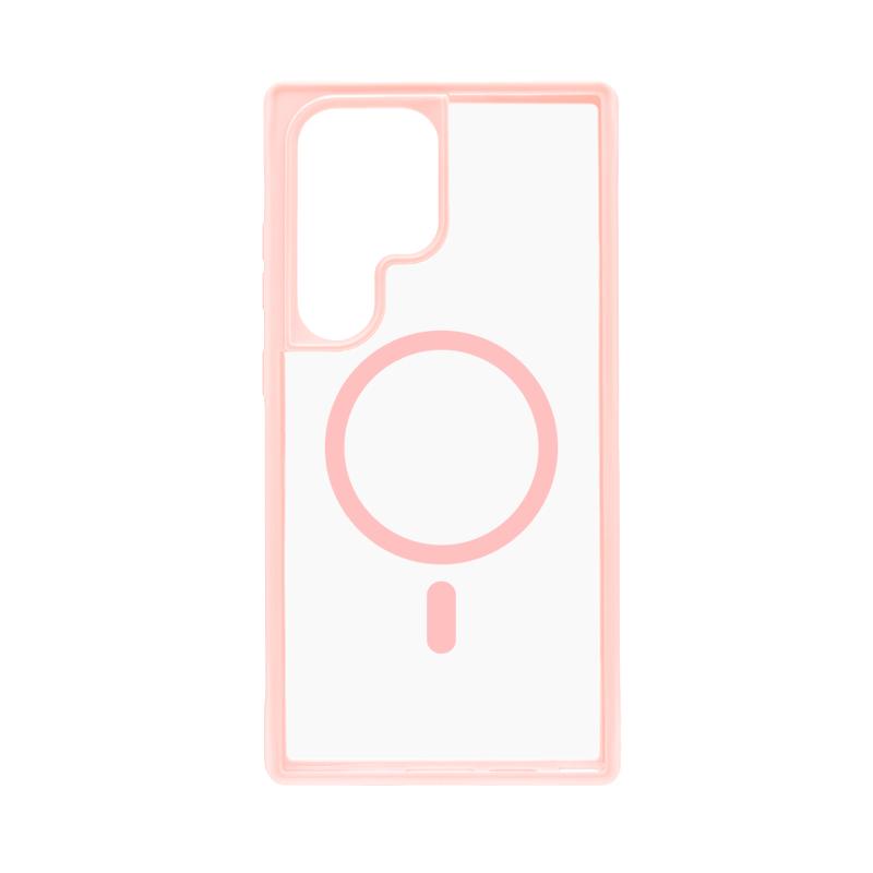 Futrola GEAR 4 MAGSAFE CRYSTAL za Samsung S24 Ultra pink