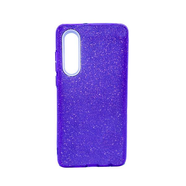 Futrola GLITTER 3IN1 za Huawei P30 ljubičasta