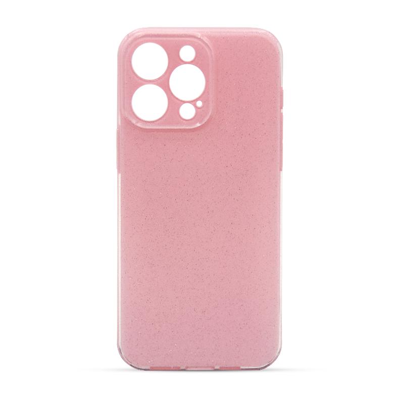 Futrola GLITTER CASE 2 za Iphone 15 Pro Max roze