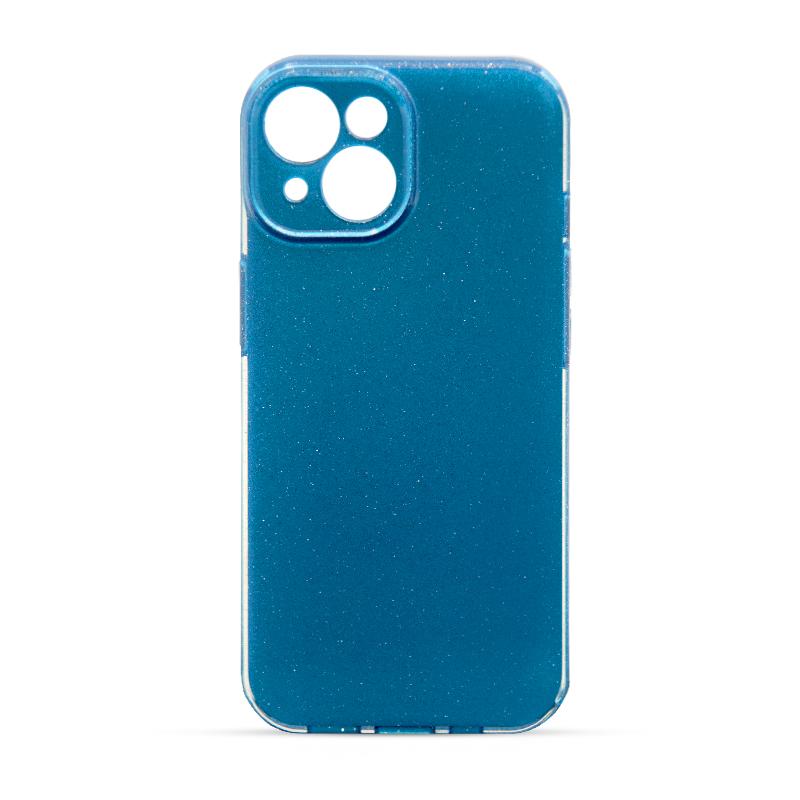 Futrola GLITTER CASE 2 za Iphone 15 svetlo plava