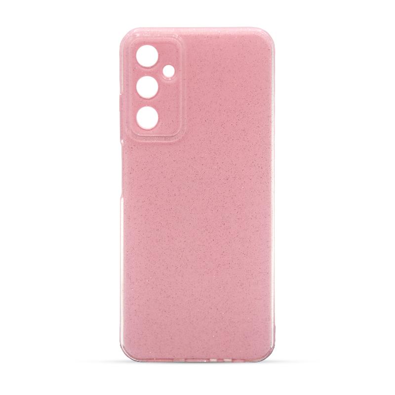 Futrola GLITTER CASE 2 za Samsung A05 roze