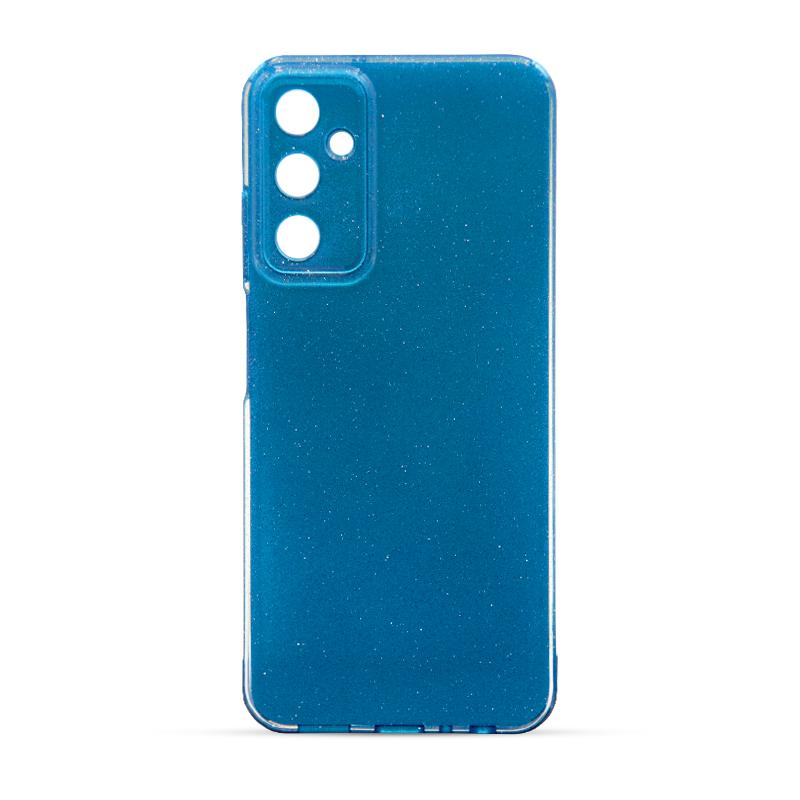 Futrola GLITTER CASE 2 za Samsung A05 svetlo plava