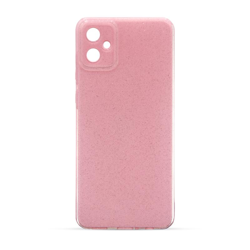 Futrola GLITTER CASE 2 za Samsung A05S roze