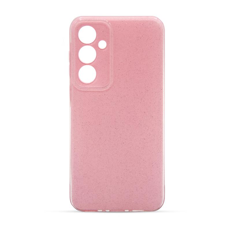 Futrola GLITTER CASE 2 za Samsung A35 roze