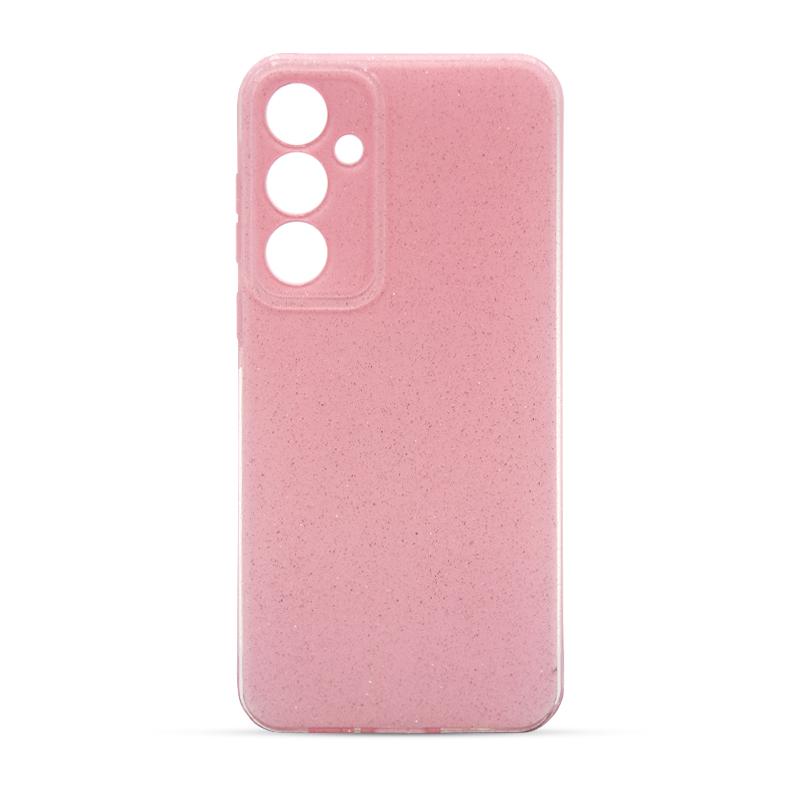 Futrola GLITTER CASE 2 za Samsung A55 roze