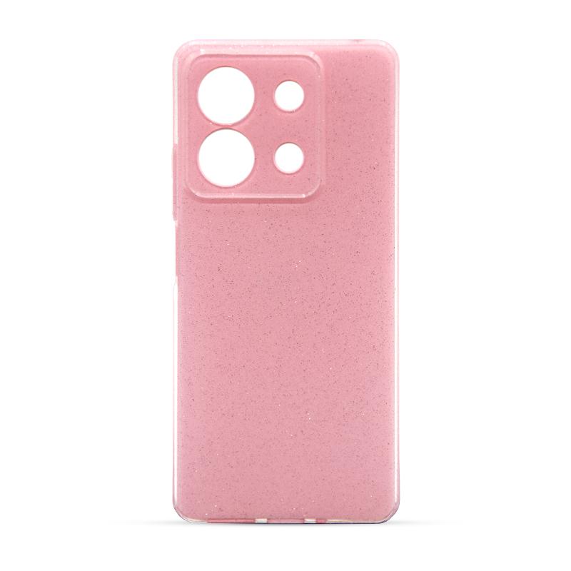 Futrola GLITTER CASE 2 za Xiaomi Redmi Note 13 5G pink