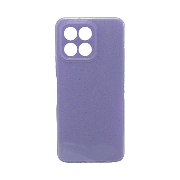 Glitter Cover Per Huawei Honor 90 – Custodia TPU Trasparente Con Adesivi Scintillanti Staccabili (Blu)