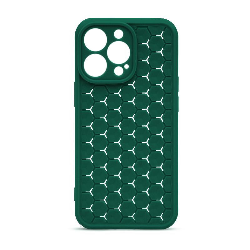 Futrola HONEYCOMB COLOR za Iphone 13 Pro zelena