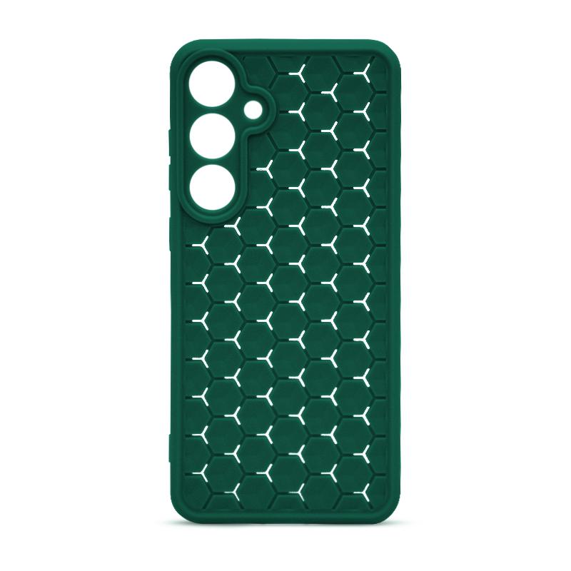 Futrola HONEYCOMB COLOR za Samsung S24 Plus zelena