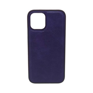 Futrola LEATHER CASE za Iphone 12 Pro purple