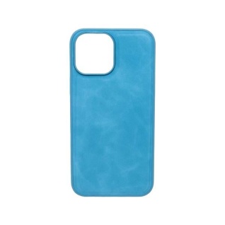 Futrola LEATHER CASE za Iphone 13 Pro Max svetlo plava