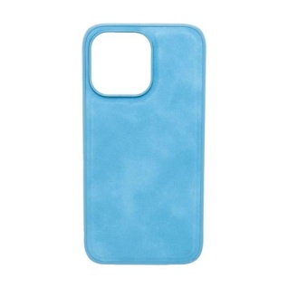 Futrola LEATHER CASE za Iphone 13 Pro svetlo plava