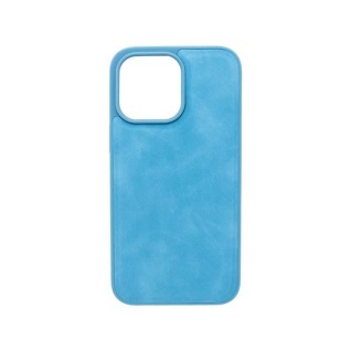Futrola LEATHER CASE za Iphone 14 Pro Max svetlo plava
