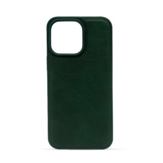 Futrola LEATHER CASE za Iphone 15 Pro Max zelena