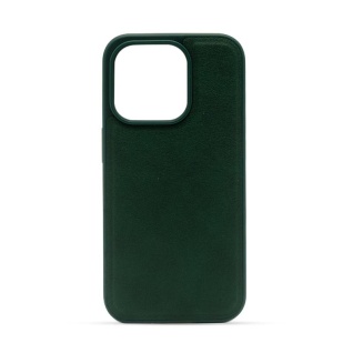 Futrola LEATHER CASE za Iphone 15 Pro zelena