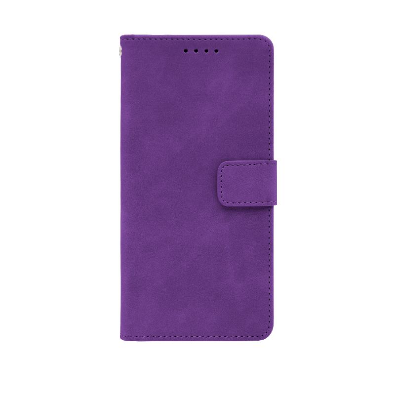 Futrola LEATHER LUX FLIP za Huawei Pura 70 ljubicasta