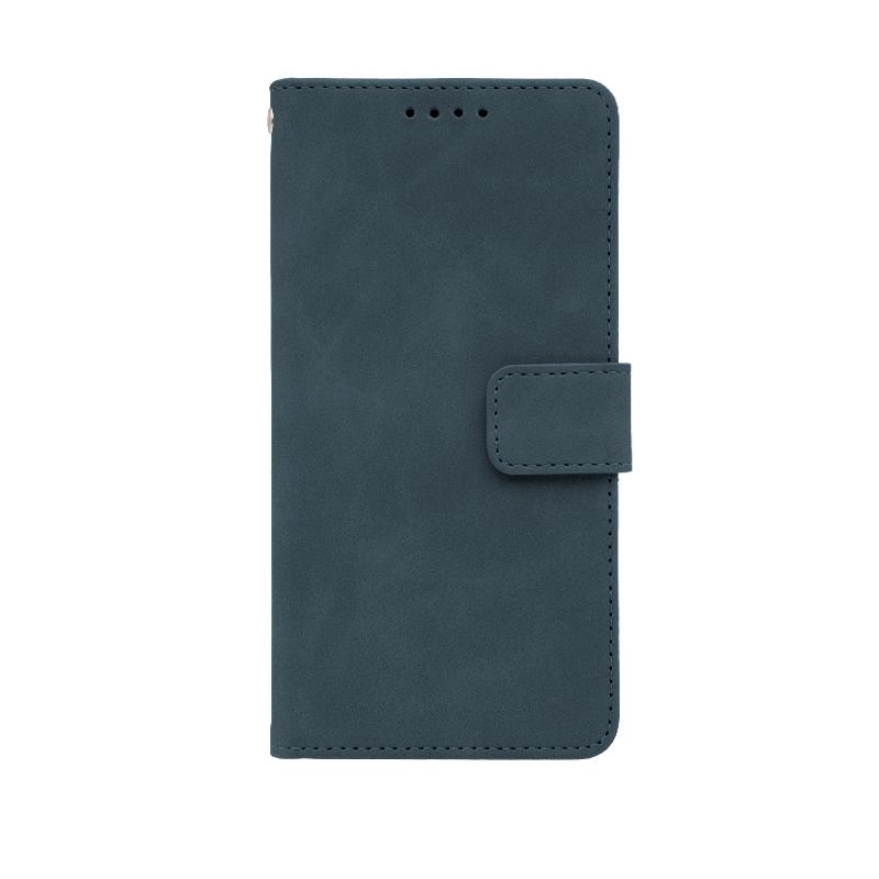 Futrola LEATHER LUX FLIP za Iphone 16 plava