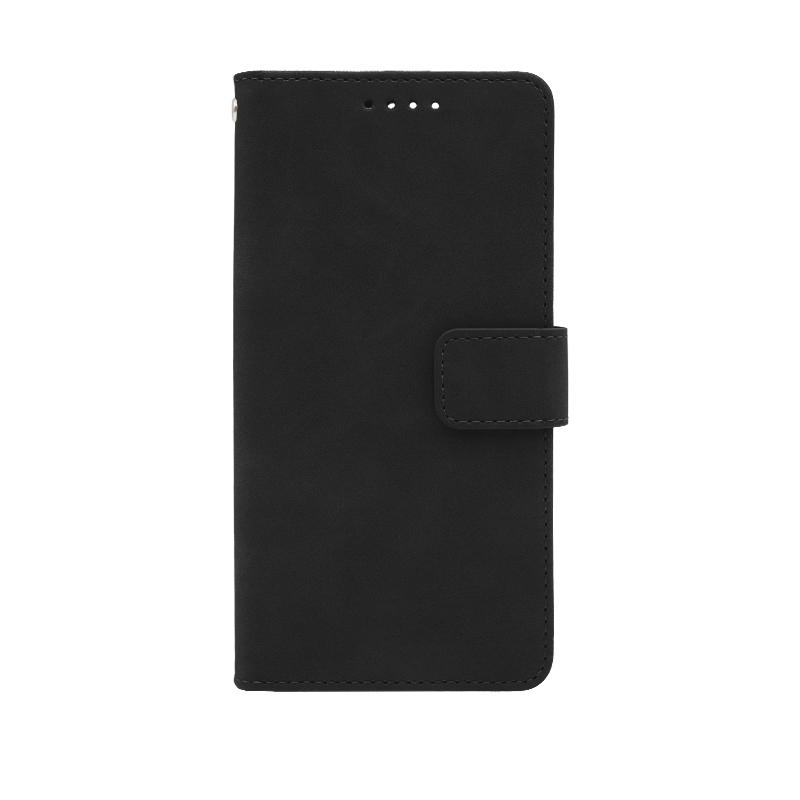 Futrola LEATHER LUX FLIP za Iphone 16 Pro crna