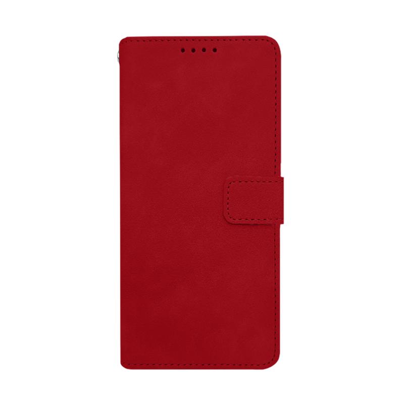 Futrola LEATHER LUX FLIP za Samsung A05S crvena