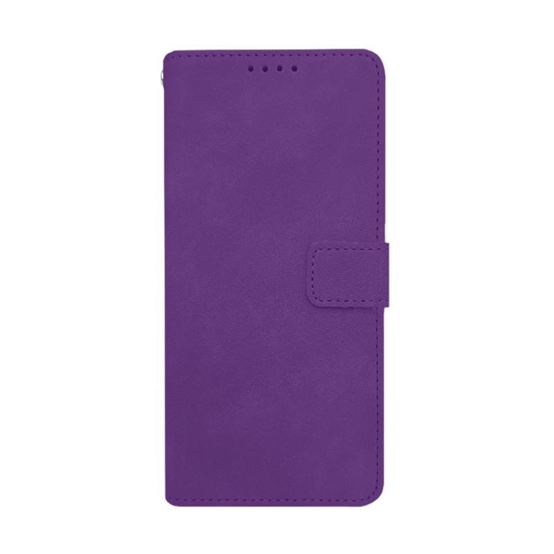 Futrola LEATHER LUX FLIP za Samsung A15 ljubicasta