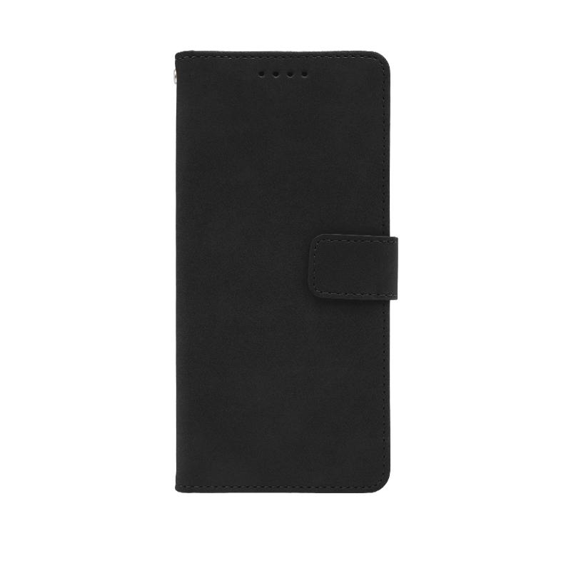 Futrola LEATHER LUX FLIP za Samsung A26 crna