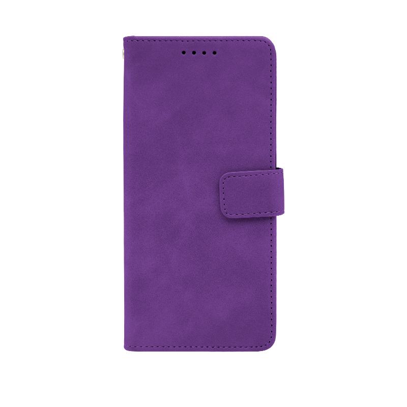 Futrola LEATHER LUX FLIP za Samsung A36 ljubicasta