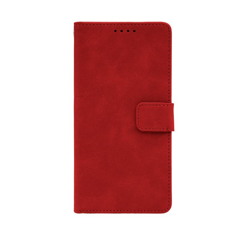 Futrola LEATHER LUX FLIP za Samsung A56 crvena