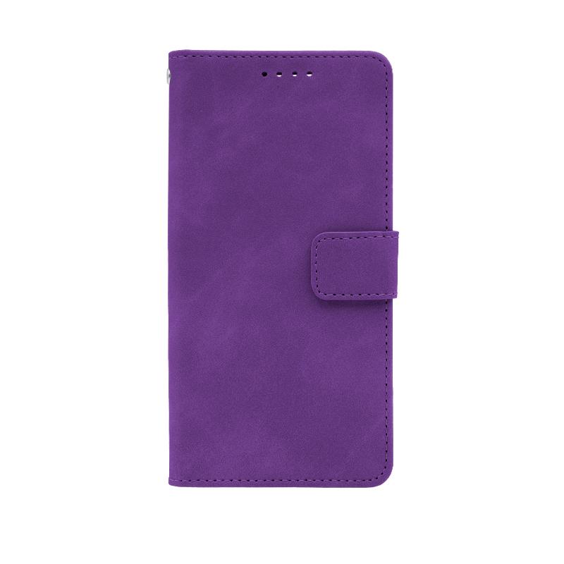 Futrola LEATHER LUX FLIP za Xiaomi 15 ljubicasta