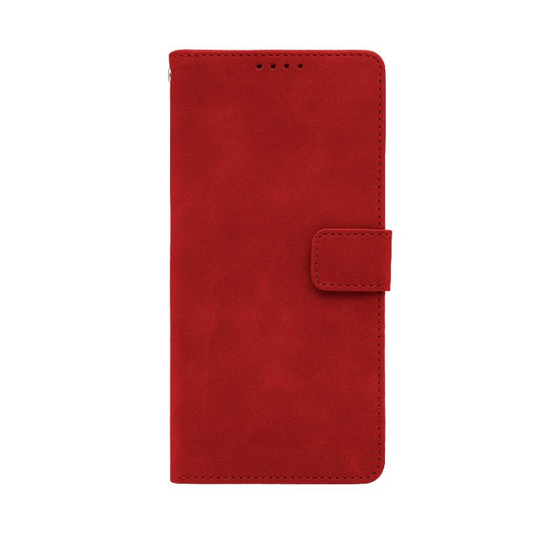 Futrola LEATHER LUX FLIP za Xiaomi Redmi 13C 4G crvena