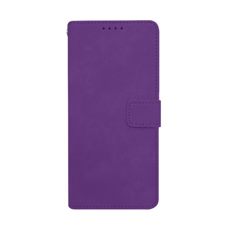 Futrola LEATHER LUX FLIP za Xiaomi Redmi 13C ljubicasta