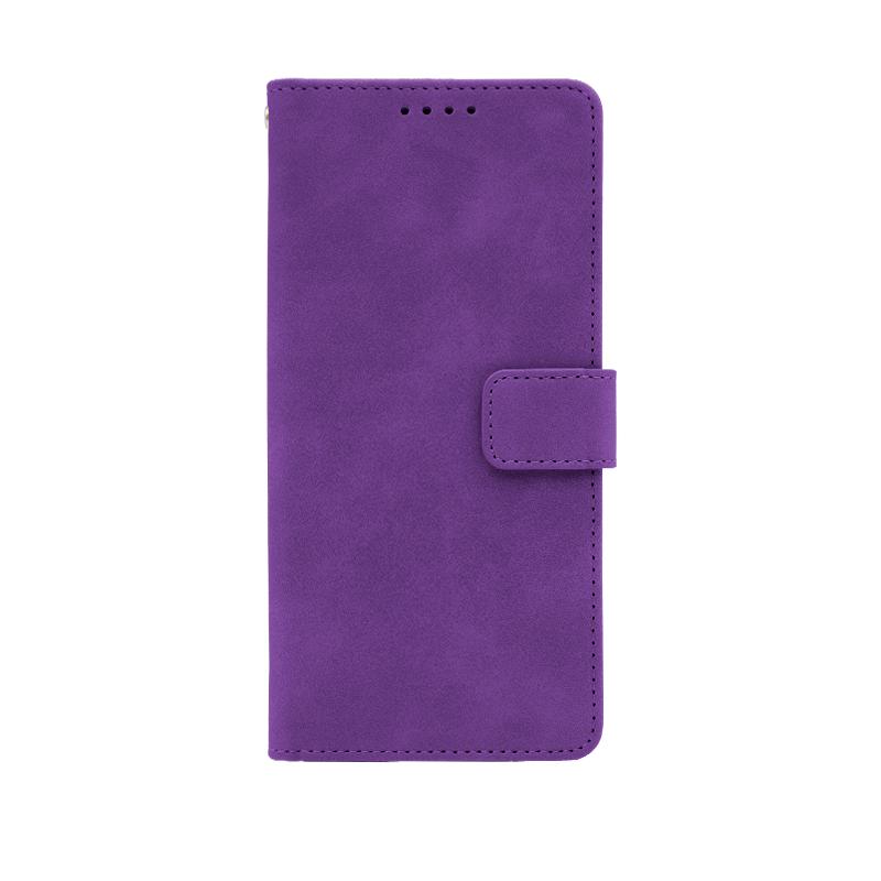 Futrola LEATHER LUX FLIP za Xiaomi Redmi 13T ljubicasta