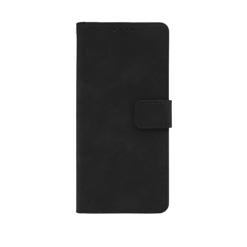 Futrola LEATHER LUX FLIP za Xiaomi Redmi Note 14 crna