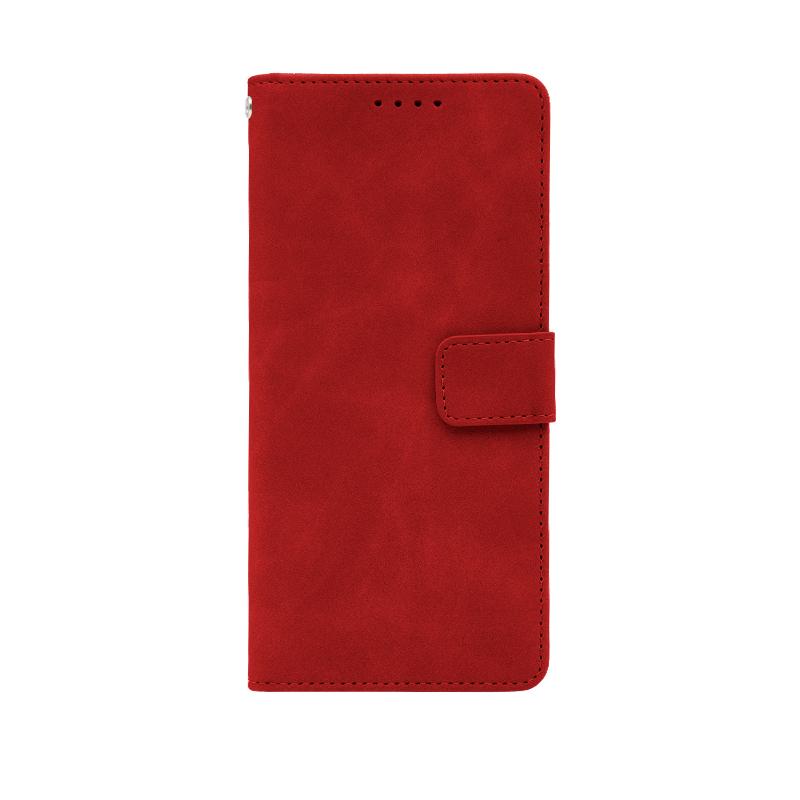 Futrola LEATHER LUX FLIP za Xiaomi Redmi Note 14 Pro crvena