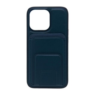 Futrola LEATHER MAGSAFE WALLET za Iphone 13 Pro tamno plava