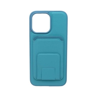 Futrola LEATHER MAGSAFE WALLET za Iphone 14 Pro Max svetlo plava