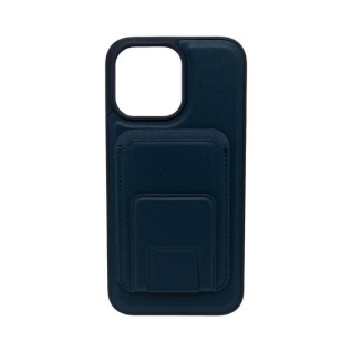 Futrola LEATHER MAGSAFE WALLET za Iphone 14 Pro Max tamno plava