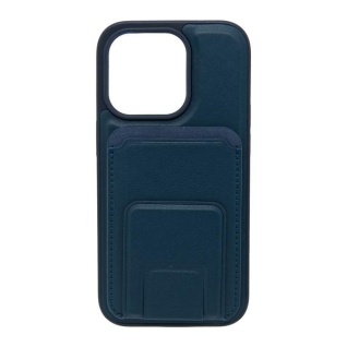 Futrola LEATHER MAGSAFE WALLET za Iphone 14 Pro tamno plava