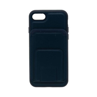 Futrola LEATHER MAGSAFE WALLET za Iphone 8 tamno plava
